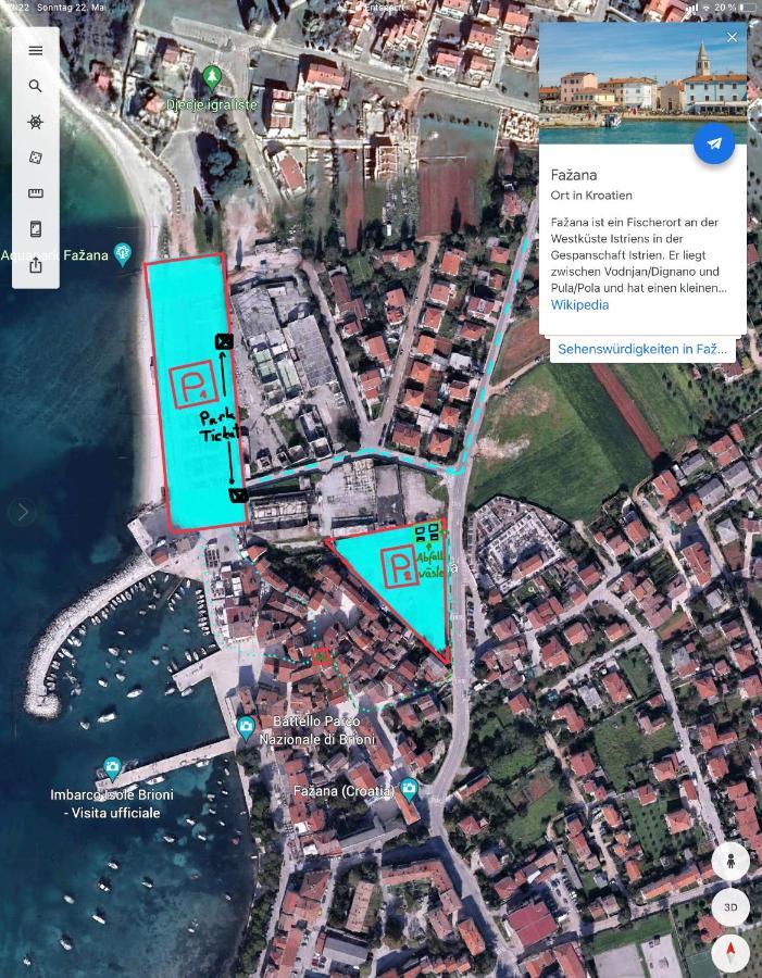 Istrian Stone House In The Heart Of The Beautiful Fishing Village Fazana - Only Few Steps From The Sea And The Wonderful Beach - Incl Plasma-Quad-Plus-Filter Against C O V I D 外观 照片